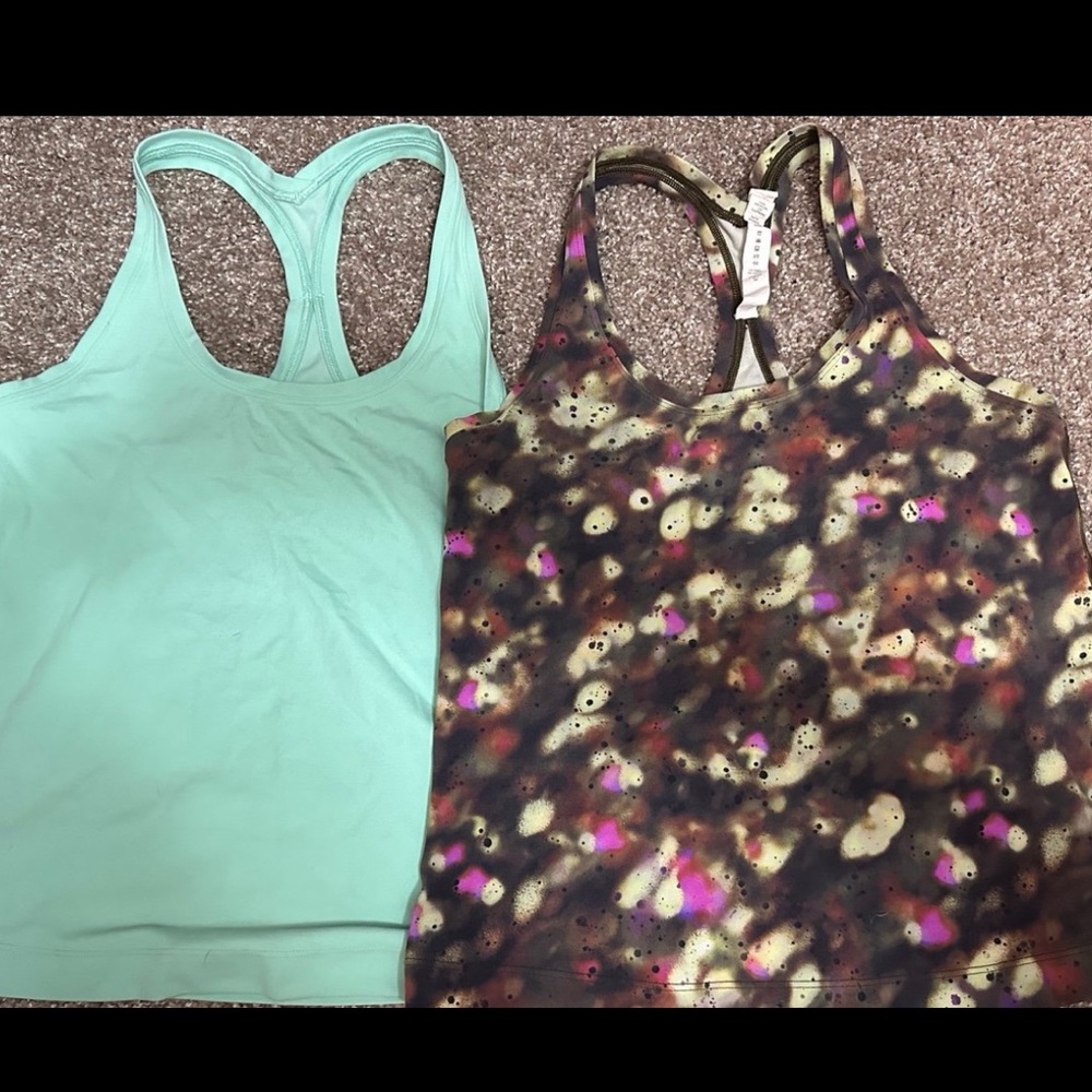 Lululemon cool racer-backs (2 shirt bundle)